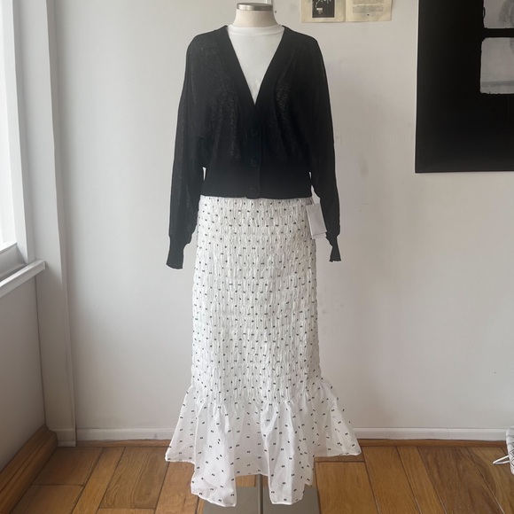 Black translucent cardigan - Picture 5 of 6